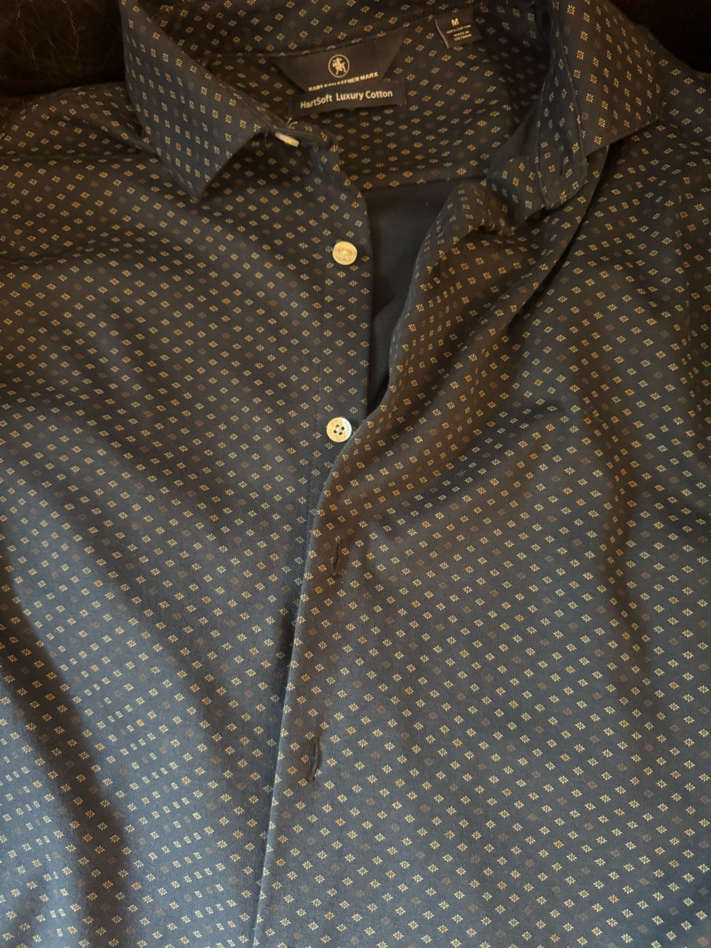Hart Schaffner Marx Medium Blue Print